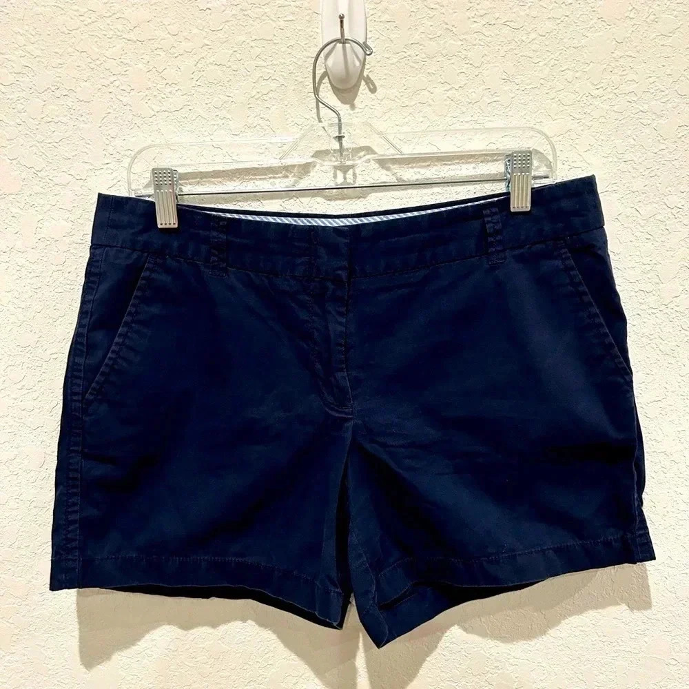 J. Crew Navy Chino Short
